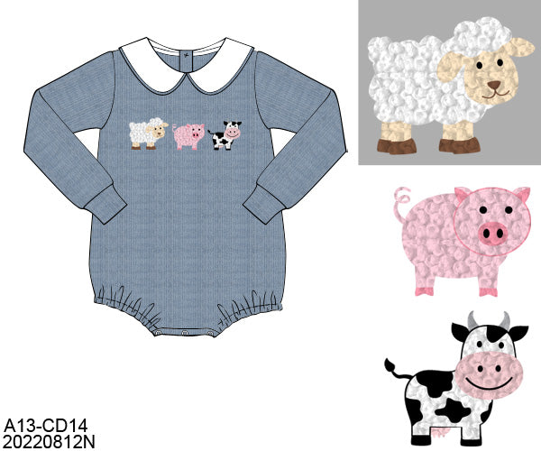 WINTER COLLECTION Farm Friends Sweater Bubble Boys