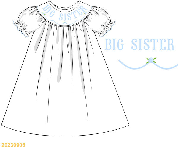 Blue Big Sister Dress