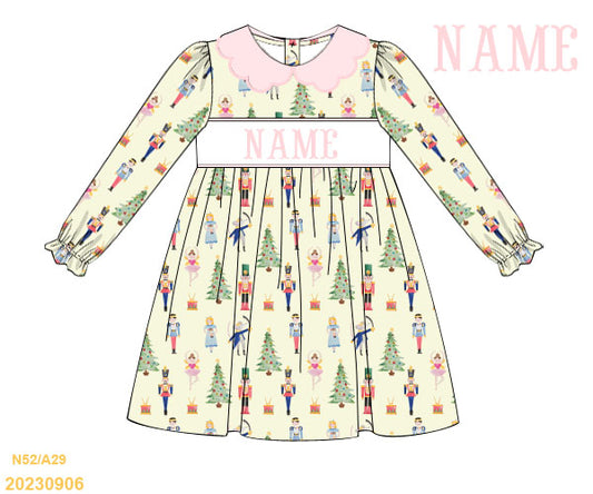 Christmas Collection: Corduroy Nutcracker Dress