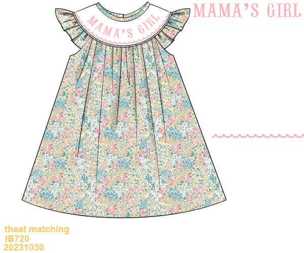 Spring Collection: Mama's Girl Dress – Tutti Frutti Kids Co