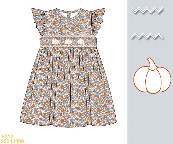 FAll Collection: Little white pumpkin Dress