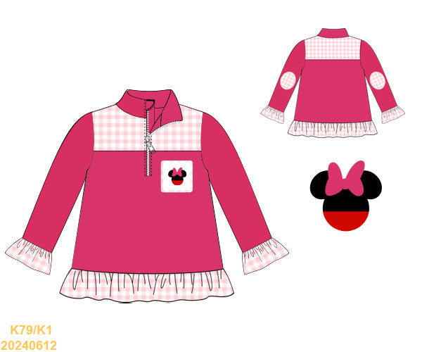 Magical Moments Collection: Hot Pink Mouse PUllover