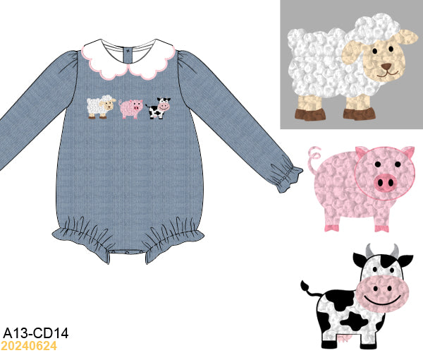 WINTER Collection: Farm Friends Sweater Bubble Girls