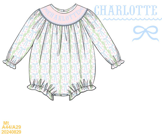 PRE SALE: Charlotte Bow Name Bubble