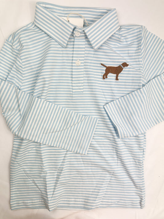 WINTER COLLECTION: Lab Polo Chocolate