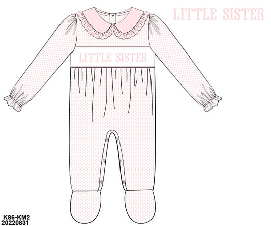 PRE ORDER: Customizable Bitty Dot Onesie