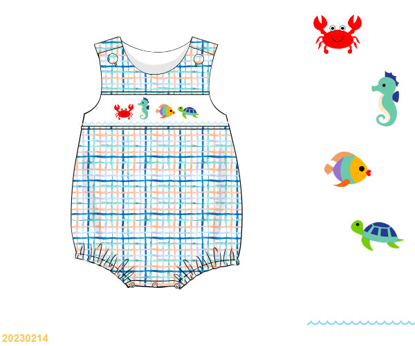 SUMMER COLLECTION: Sea Friends Boy Bubble