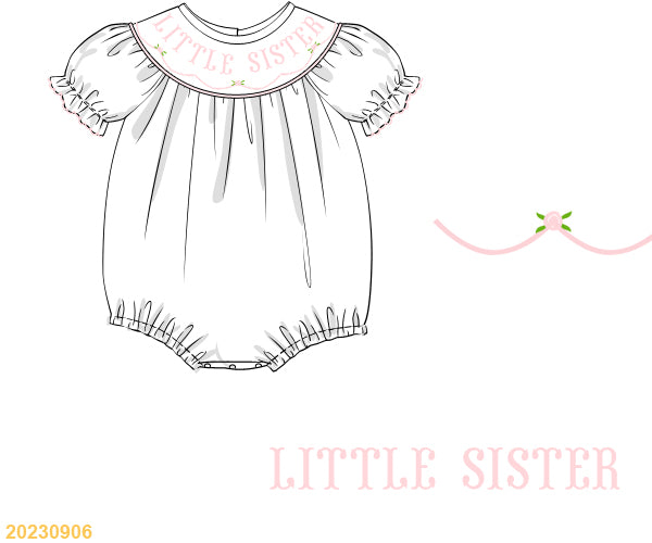 COMING HOME COLLECTION:  Little Sister Bubble