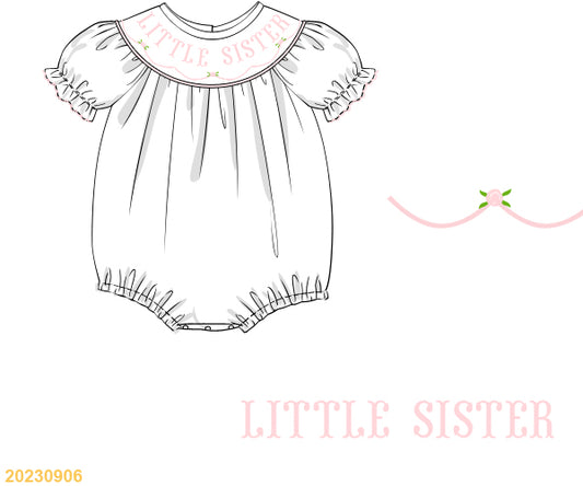 NEWBORN COLLECTION:  Little Sister Bubble