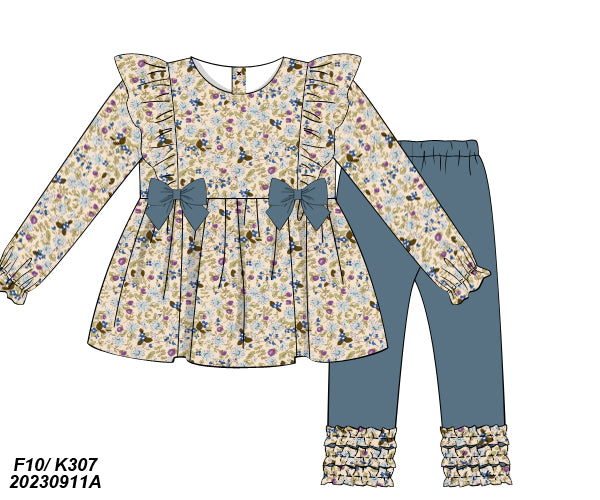 WINTER COLLECTION: Winnie Floral Pants Set