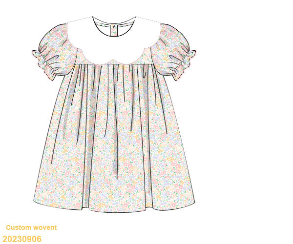 Spring Collection: Frannie Floral Woven Dress