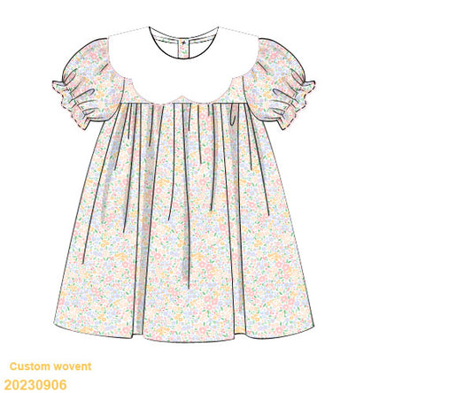 Spring Collection: Frannie Floral Woven Dress