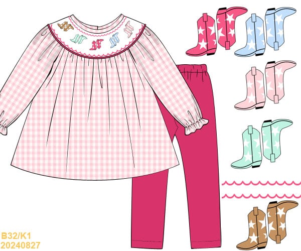 PRESALE: Spring Cowgirl Pants Set