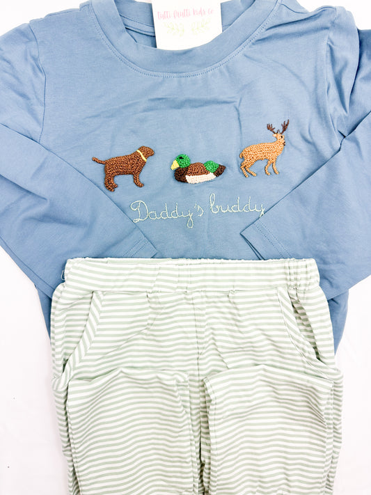 Winter collection: Daddy’s buddy jogger set