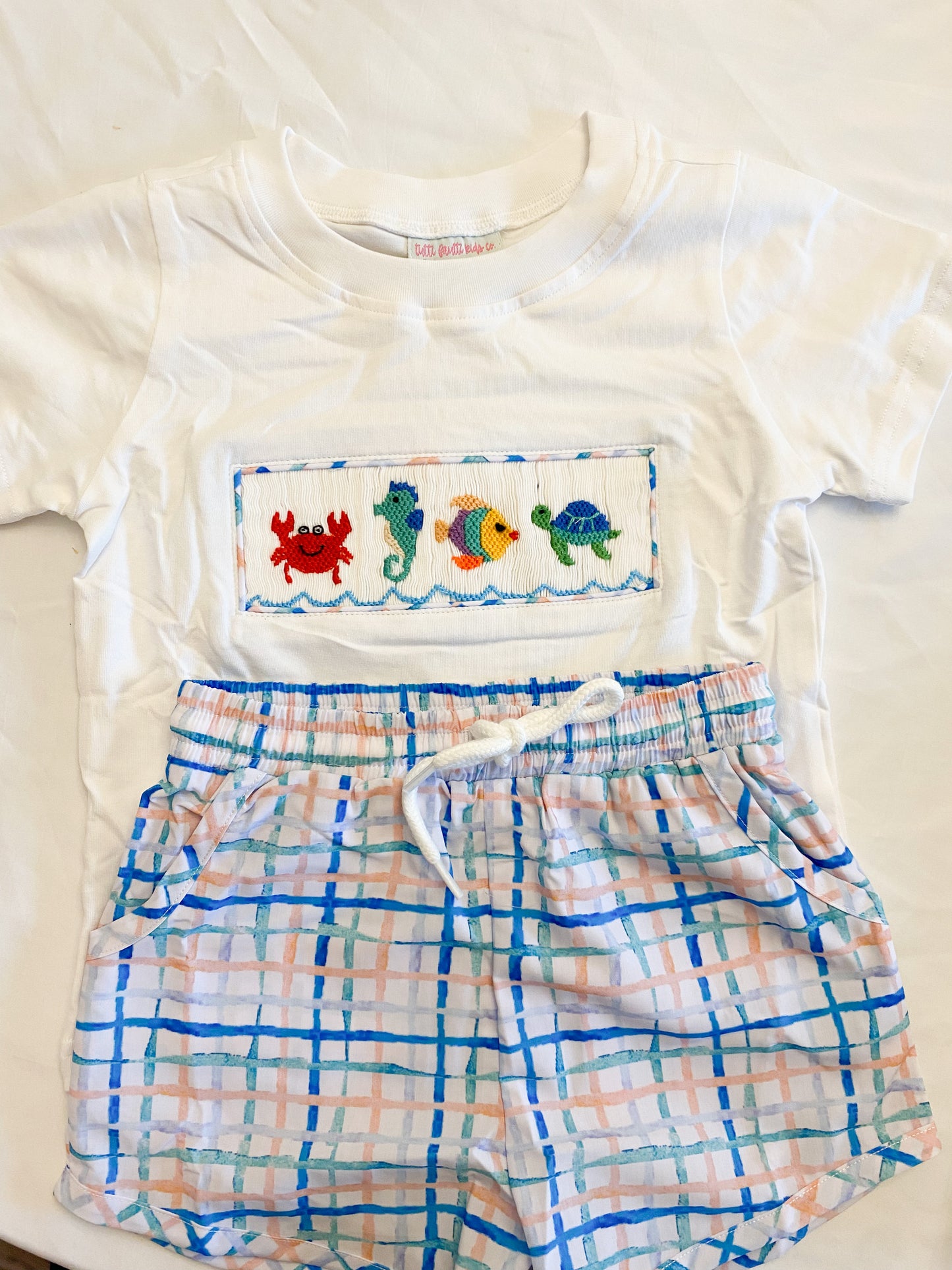 SUMMER Collection: Sea Friends Shorts Set