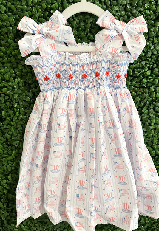 SUMMER Collection: Patriotic Bow Dress