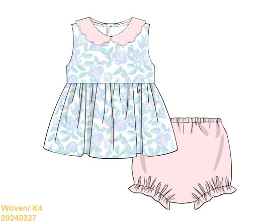 SPRING PRESALE: Charlotte Floral Bloomer Set