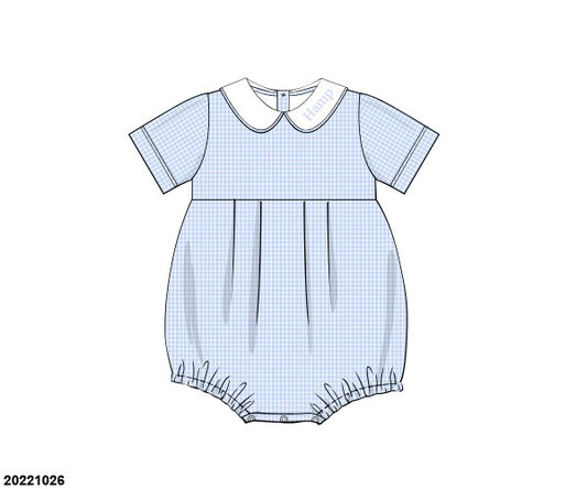 Boys Gingham Bubble