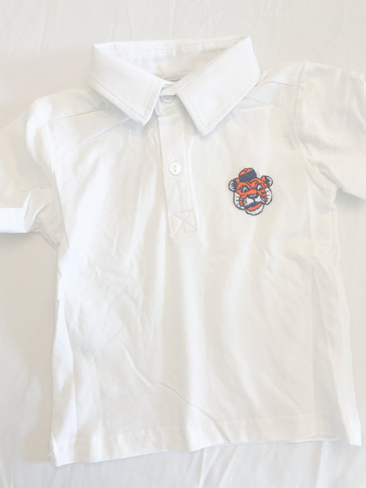 Tiger Fan white  Polo